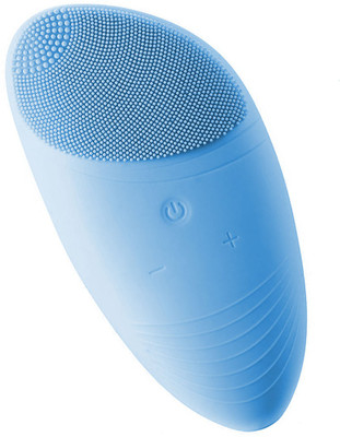 Vaquita H-802B 2 in 1 Face Cleansing Brush & Massager for Deep Cleansing & Exfoliation Massager(Blue)