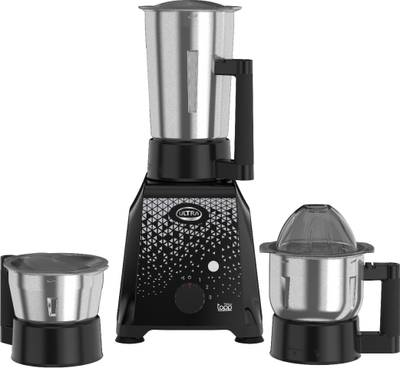 Elgi Ultra topp black 750 Mixer Grinder (3 Jars, Black)