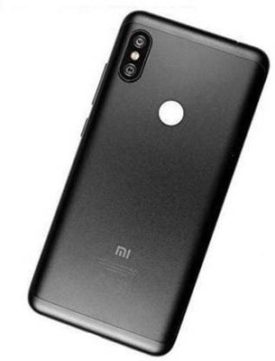 Purplesavvy Xiaomi Redmi Note 6 Pro Back Panel(Black)