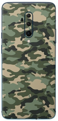 Orgic India OnePlus 7T Pro Mobile Skin(Camo Green)