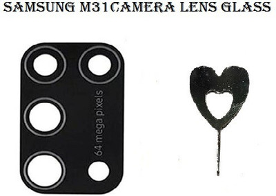 WowMax High Quality Original Replecment Spare Part Repair Back Rear Camera Lens Glass For Samsung Galaxy M31 Samsung Galaxy M31 Back Camera