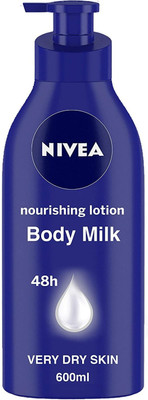 NIVEA Nourishing Lotion Body Milk 400ml With Deep Moisture Serum(400 ml)