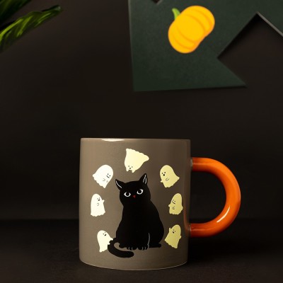 Starbucks Black Cat Stoneware Coffee Mug(355 ml)