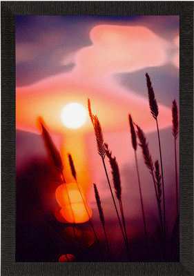 eCraftIndia Canvas 20 inch x 14 inch Painting(With Frame)