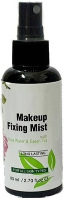 ADJD FIXING MIST WITH ROSE WATER AND GREEN TEA  Primer  - 80 ml(TRANSPRENT)