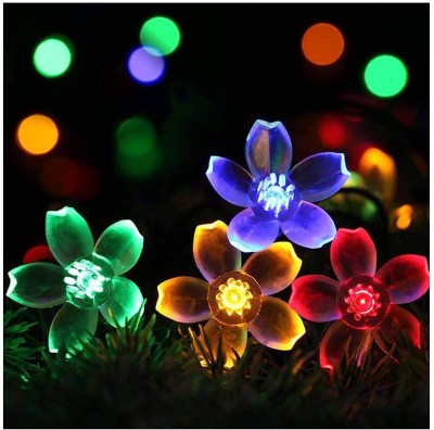Velocious 16 LEDs 4.57 m Multicolor Steady Flower Rice Lights(Pack of 1)