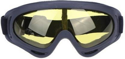 AIRSKY Motocross Bike Riding Goggles Glasses Face yellow Blowtorch  Safety Goggle(Free-size)