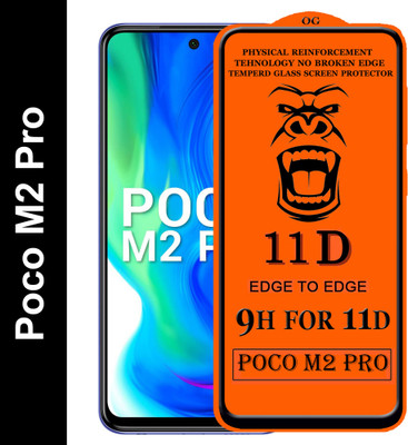 HQ Protection Edge To Edge Tempered Glass for Poco M2 Pro(Pack of 1)
