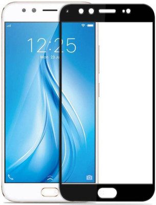 Obstinate Edge To Edge Tempered Glass for Vivo V5 Plus, FULL GLUE, FULL COVERAGE(Pack of 1)
