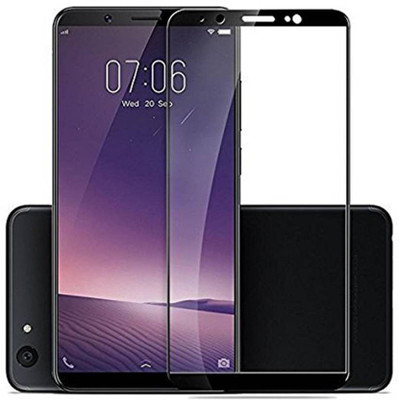 Resolute Edge To Edge Tempered Glass for VIVO V7, FULL GLUE, FULL COVERAGE(Pack of 1)