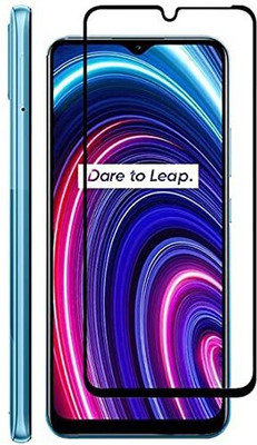 welldesign Edge To Edge Tempered Glass for Realme C25y, Realme C25Y(Pack of 1)