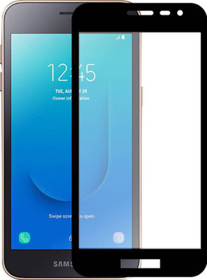 Zinger Edge To Edge Tempered Glass for Samsung Galaxy J2 Core, FULL GLUE, FULL COVERAGE(Pack of 1)