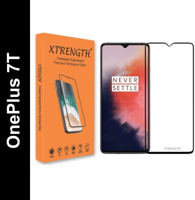 XTRENGTH Edge To Edge Tempered Glass for OnePlus 7T(Pack of 1)
