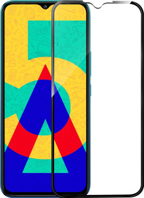 HUPSHY Edge To Edge Tempered Glass for realme C20(Pack of 1)