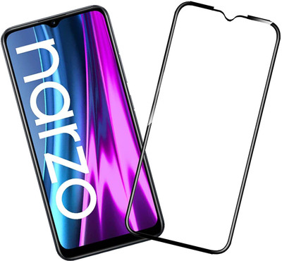 LIKEDESIGN Edge To Edge Tempered Glass for Realme Narzo 50i(Pack of 1)