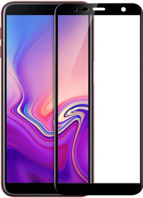 Resolute Edge To Edge Tempered Glass for Samsung Galaxy J6 Plus, FULL GLUE, FULL COVERAGE(Pack of 1)