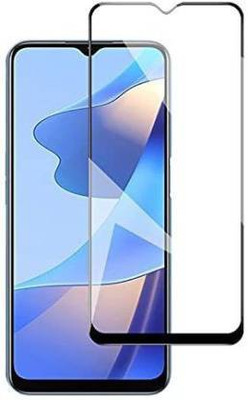 kentop Edge To Edge Tempered Glass for Oppo A16(Pack of 1)