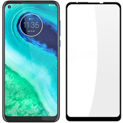 Zinger Edge To Edge Tempered Glass for Motorola Moto G9 Plus, FULL GLUE, FULL COVERAGE(Pack of 1)
