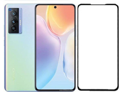 ASVALBUY Edge To Edge Tempered Glass for Vivo X70(Pack of 1)