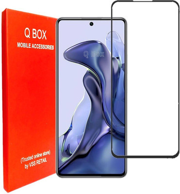Q Box Edge To Edge Tempered Glass for Oneplus 10R(Pack of 1)