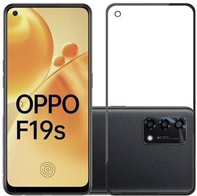 TESPARK Edge To Edge Tempered Glass for Oppo F19s(Pack of 1)