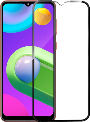 HUPSHY Edge To Edge Tempered Glass for SAMSUNG Galaxy M02(Pack of 1)