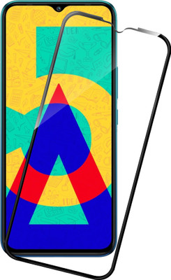 HUPSHY Edge To Edge Tempered Glass for realme C20(Pack of 1)