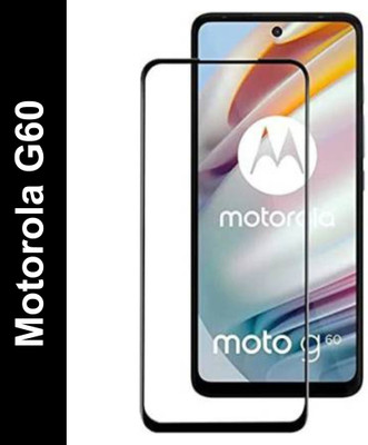 Trendzcase Edge To Edge Tempered Glass for Motorola G60(Pack of 1)