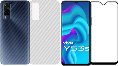 Karpine Front and Back Screen Guard for Vivo Y53s(Pack of 2)