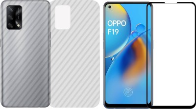 Karpine Front and Back Screen Guard for Oppo F19(Pack of 2)