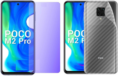 GLASS STAR Front and Back Screen Guard for POCO M2 PRO(Pack of 2)