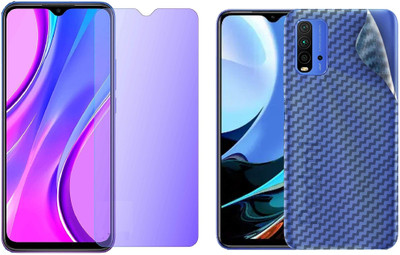 GLASS STAR Front and Back Screen Guard for Redmi 9 Power(Pack of 2)