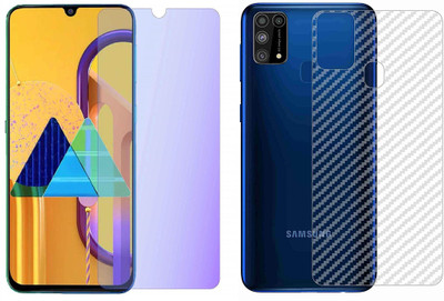 GLASS STAR Front and Back Screen Guard for Samsung Galaxy M31(Pack of 2)