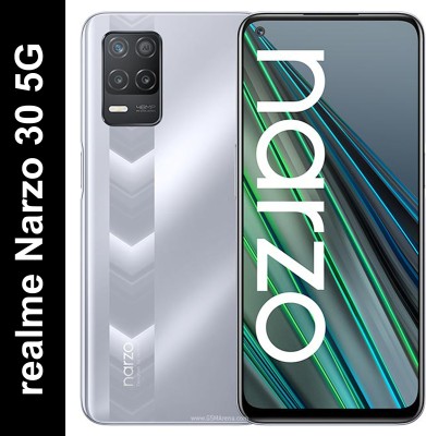 SOMTONE Front and Back Tempered Glass for Realme Narzo 30 5G(Pack of 1)