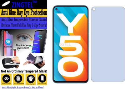 ZINGTEL Impossible Screen Guard for VIVO Y50 (Impossible UV AntiBlue Light)(Pack of 1)