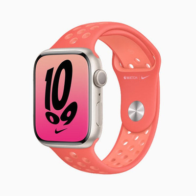 SOMTONE Impossible Screen Guard for Apple Watch Series 7 Aluminum(Pack of 1)