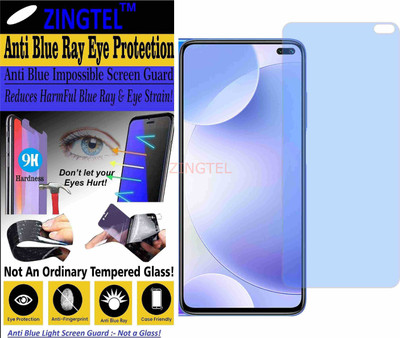 ZINGTEL Impossible Screen Guard for XIAOMI REDMI K30I 5G (Impossible UV AntiBlue Light)(Pack of 1)