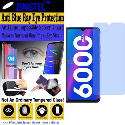 ZINGTEL Impossible Screen Guard for TECNO SPARK 7 (Impossible UV AntiBlue Light)(Pack of 1)