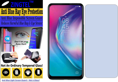 ZINGTEL Impossible Screen Guard for TECNO CAMON 15 PRO CD8 (Impossible UV AntiBlue Light)(Pack of 1)