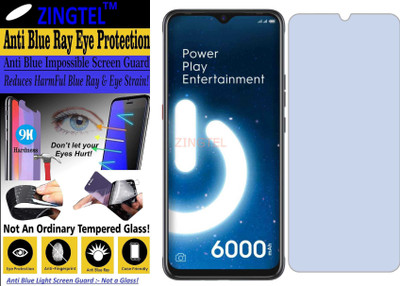 ZINGTEL Impossible Screen Guard for TECNO POUVOIR 4 PRO (Impossible UV AntiBlue Light)(Pack of 1)