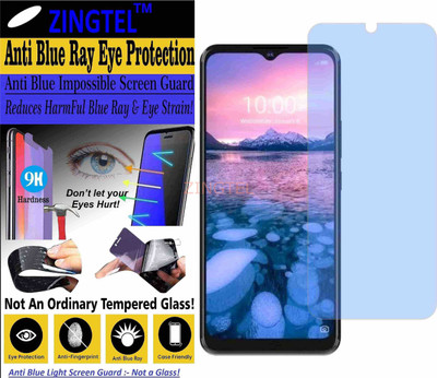 ZINGTEL Impossible Screen Guard for ZTE BLADE 20 5G (Impossible UV AntiBlue Light)(Pack of 1)