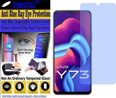 ZINGTEL Impossible Screen Guard for VIVO Y73 2021 V2059 (Impossible UV AntiBlue Light)(Pack of 1)