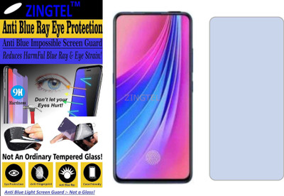 ZINGTEL Impossible Screen Guard for VIVO X27 128GB (Impossible UV AntiBlue Light)(Pack of 1)