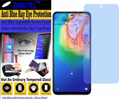 ZINGTEL Impossible Screen Guard for TCL 20 5G (Impossible UV AntiBlue Light)(Pack of 1)