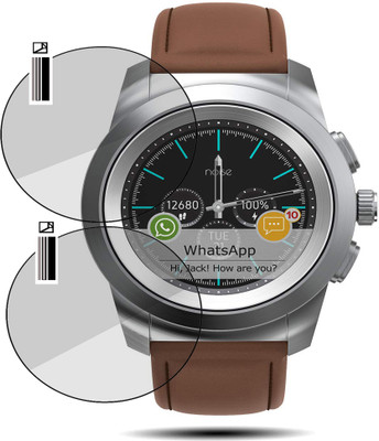 EZGER Screen Guard for NoiseFit Fusion Hybrid Smartwatch(Pack of 2)