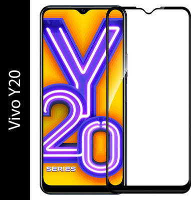 Knotyy Edge To Edge Tempered Glass for Vivo Y20, Vivo Y20i, Vivo Y20A, vivo Y12G(Pack of 1)