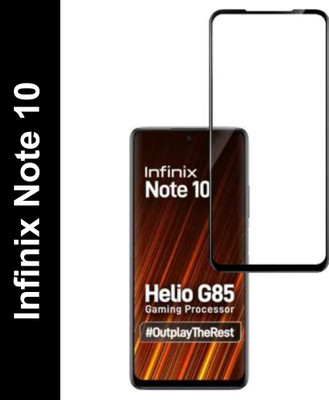 BIZBEEtech Tempered Glass Guard for Infinix Note 10(Pack of 1)