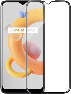 SMARTCASE Edge To Edge Tempered Glass for Realme C11 2021(Pack of 1)