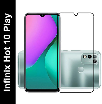Gorilaorginal Tempered Glass Guard for Infinix Hot 10 Play(Pack of 1)