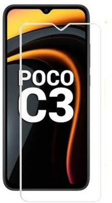 kentop Tempered Glass Guard for XIAOMI POCO C3(Pack of 1)